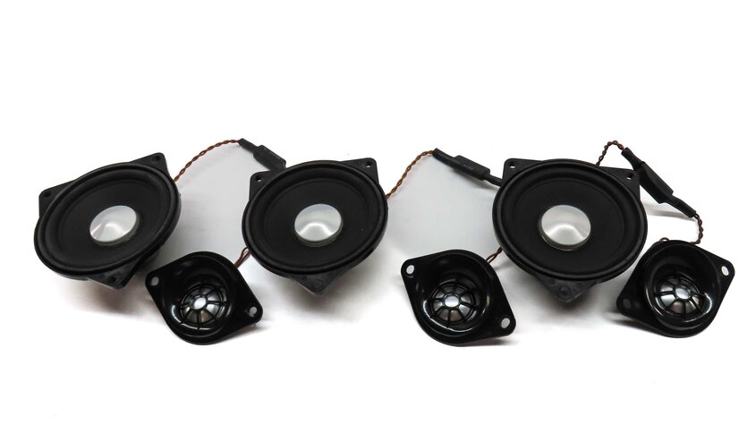 Thumbnail 15: 2011 BMW 535i SEDAN (F10) WOOFER MIDRANGE TWEETER HARMAN KARDON SPEAKER SET 10