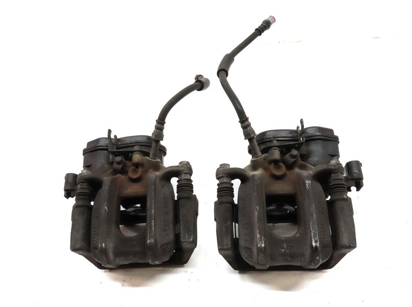 Thumbnail 2: 2011-2019 BMW 535i 550i 640i 650i (F06 F10) LEFT & RIGHT REAR BRAKE CALIPER SET2