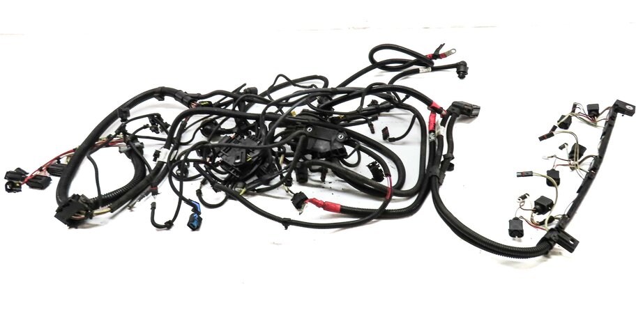 2011 BMW 535i SEDAN (F10) 3.0L TURBO N55 ENGINE WIRE WIRING HARNESS 7605076