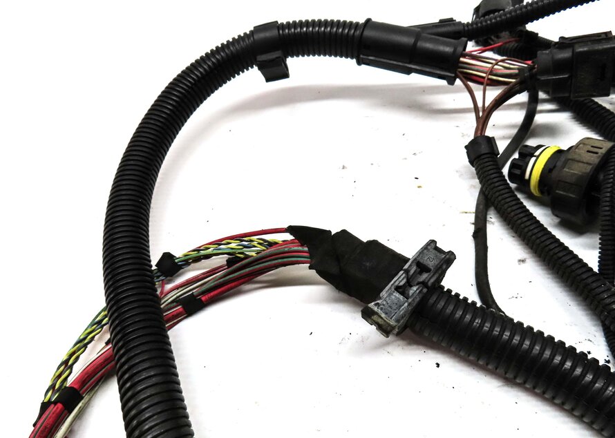 Thumbnail 13: 2011 BMW 535i SEDAN (F10) 3.0L TURBO N55 ENGINE WIRE WIRING HARNESS 7605076