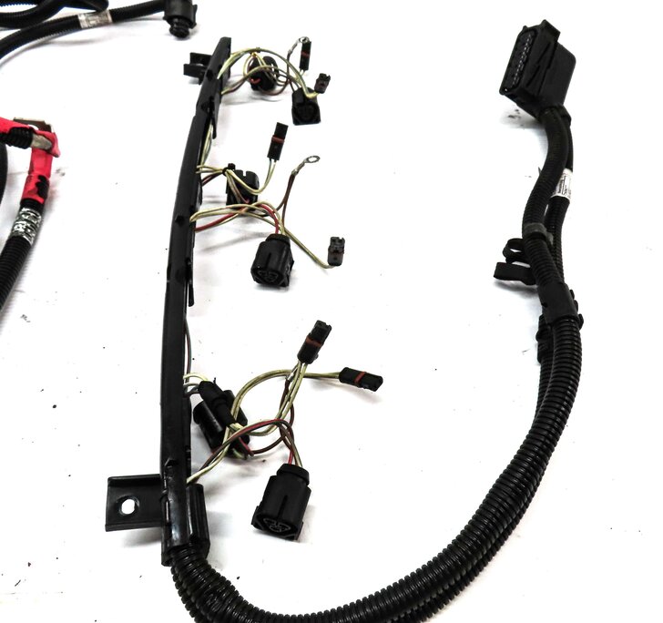 Thumbnail 5: 2011 BMW 535i SEDAN (F10) 3.0L TURBO N55 ENGINE WIRE WIRING HARNESS 7605076