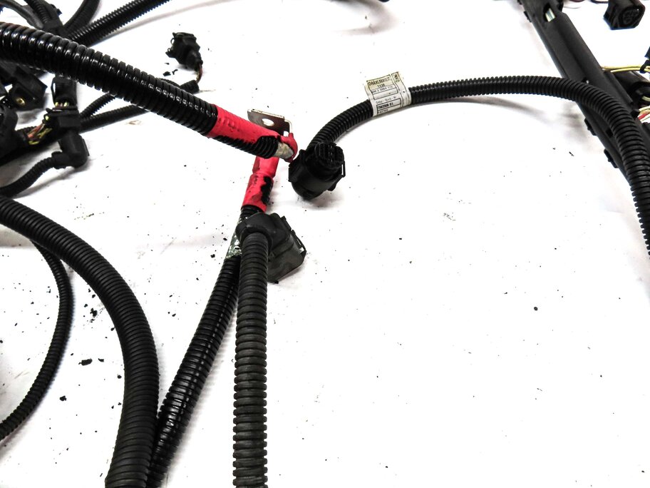 Thumbnail 7: 2011 BMW 535i SEDAN (F10) 3.0L TURBO N55 ENGINE WIRE WIRING HARNESS 7605076