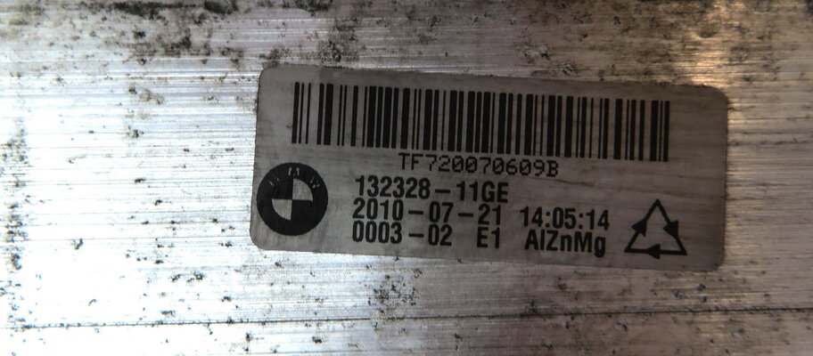Thumbnail 6: 11-16 BMW 528i 535i 550i M5 F10 FRONT BUMPER REINFORCEMENT CRASH IMPACT BAR BEAM