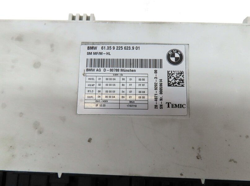 Thumbnail 4: 10-17 BMW 5 6 7 SERIES F01 F06 F10 FRONT LEFT DRIVER COMFORT SEAT CONTROL MODULE