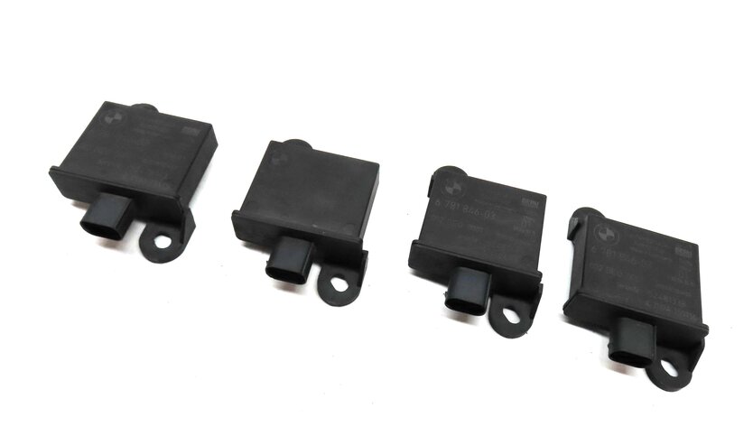 2011 BMW 535i SEDAN F10 TIRE PRESSURE MONITORING SYSTEM TPMS TRIGGER MODULE SET4