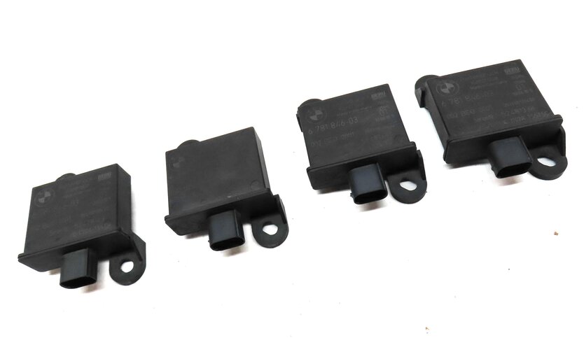 Thumbnail 3: 2011 BMW 535i SEDAN F10 TIRE PRESSURE MONITORING SYSTEM TPMS TRIGGER MODULE SET4
