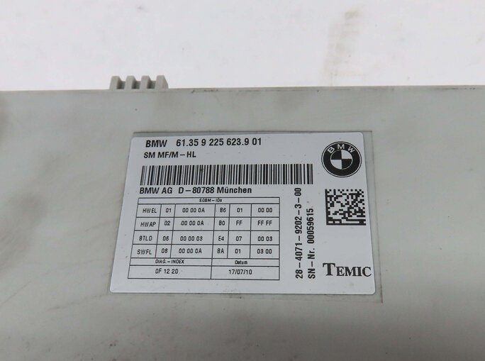Thumbnail 4: 10-17 BMW 5 6 7 SERIES (F01 F06 F10) FRONT RIGHT PASSENGER COMFORT SEAT MODULE