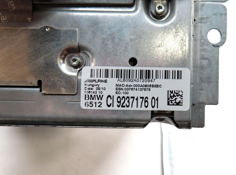 Thumbnail 6: 10-12 BMW 528i 535i 550i 750i 760i (F01 F10) STEREO CD GPS NAVIGATION RECEIVER