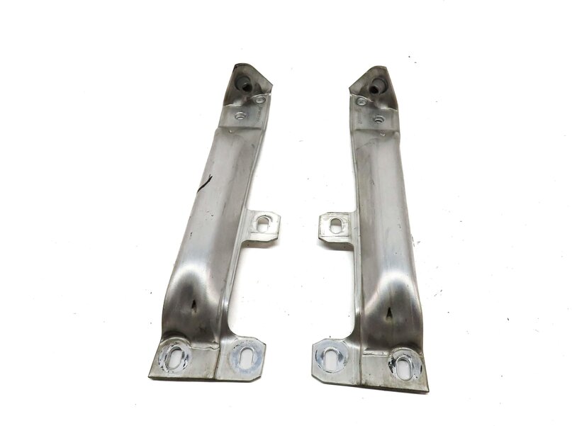 Thumbnail 2: 2011 BMW 535i SEDAN (F10) FRONT BUMPER SUPPORT MOUNT GUIDE BRACKET SET 2