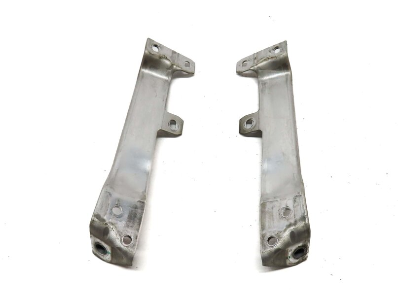 Thumbnail 5: 2011 BMW 535i SEDAN (F10) FRONT BUMPER SUPPORT MOUNT GUIDE BRACKET SET 2