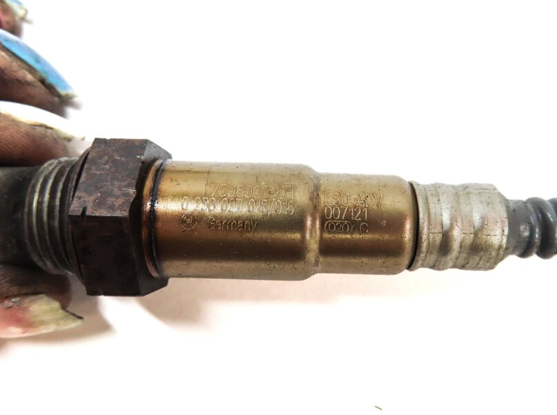Thumbnail 3: 2011 BMW 535i SEDAN F10 3.0L TURBO N55 ENGINE PRE POST CAT O2 OXYGEN SENSOR SET2