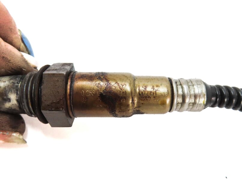 Thumbnail 4: 2011 BMW 535i SEDAN F10 3.0L TURBO N55 ENGINE PRE POST CAT O2 OXYGEN SENSOR SET2