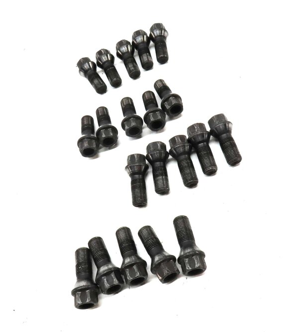 Thumbnail 3: 2011 BMW 535i SEDAN (F10) FRONT REAR LEFT RIGHT WHEEL BOLT LUG NUT SET 20