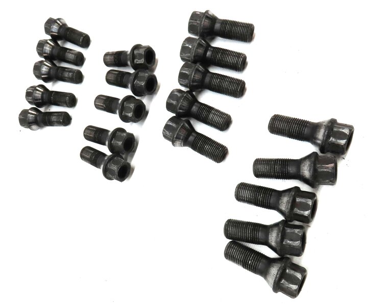 Thumbnail 6: 2011 BMW 535i SEDAN (F10) FRONT REAR LEFT RIGHT WHEEL BOLT LUG NUT SET 20