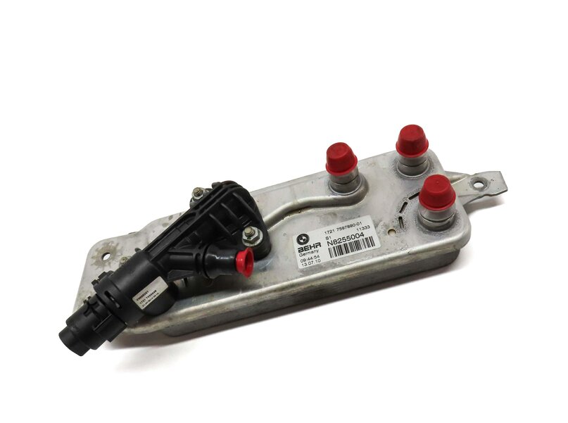 Thumbnail 3: 09-17 BMW 535i 640i 740i 750i 760i (F01 F06 F07 F10 F12) TRANSMISSION OIL COOLER