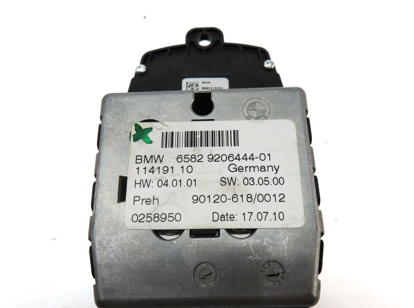 Thumbnail 7: 2011 BMW 535i SEDAN (F10) iDRIVE MEDA CONTROL KNOB SWITCH BUTTON PANEL (BLACK)