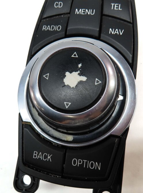Thumbnail 8: 2011 BMW 535i SEDAN (F10) iDRIVE MEDA CONTROL KNOB SWITCH BUTTON PANEL (BLACK)