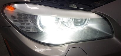 Thumbnail 2: 2011-2013 BMW 528i 535i 550i M5 (F10) RIGHT - XENON HID ADAPTIVE HEADLIGHT LAMP
