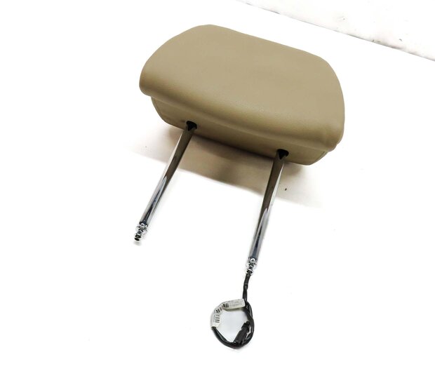 2011-2013 BMW 5 SERIES (F10) FRONT RIGHT PASSENGER SEAT HEADREST (BEIGE LEATHER)