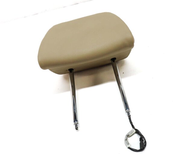 Thumbnail 3: 2011-2013 BMW 5 SERIES (F10) FRONT RIGHT PASSENGER SEAT HEADREST (BEIGE LEATHER)