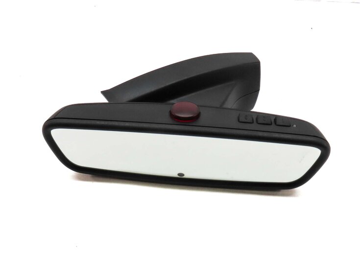 2011 BMW 535i SEDAN (F10) REARVIEW MIRROR WITH AUTODIM HOMELINK (BLACK) 9177311