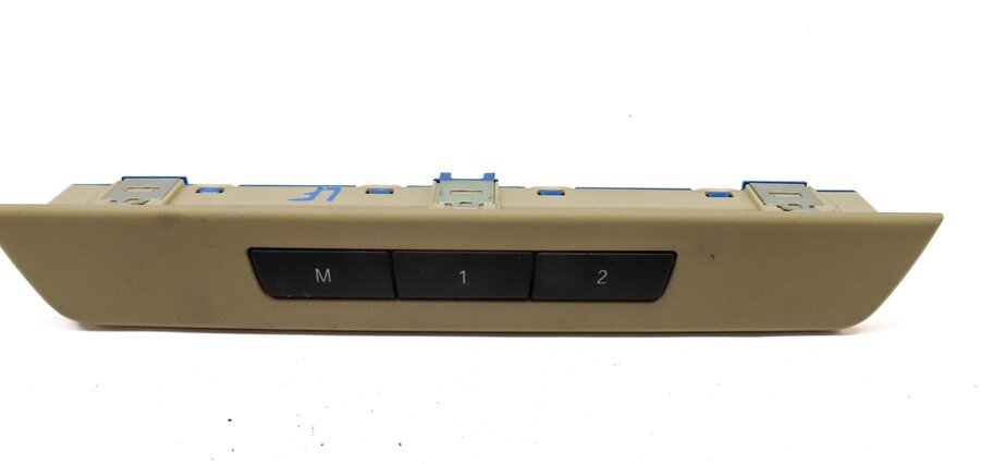 Thumbnail 4: 2011 BMW 535i SEDAN F10 FRONT LEFT SEAT ADJUST ADJUSTMENT SWITCH (BLACK & BEIGE)