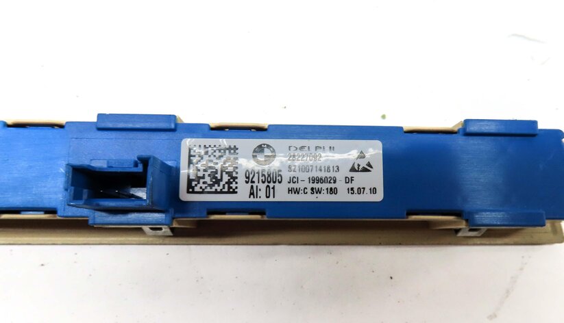 Thumbnail 6: 2011 BMW 535i SEDAN F10 FRONT LEFT SEAT ADJUST ADJUSTMENT SWITCH (BLACK & BEIGE)