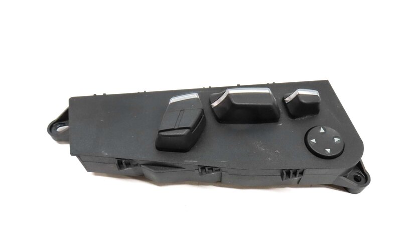Thumbnail 8: 2011 BMW 535i SEDAN F10 FRONT LEFT SEAT ADJUST ADJUSTMENT SWITCH (BLACK & BEIGE)