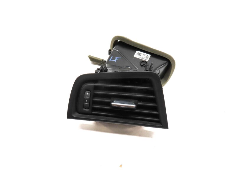 2011 BMW 535i SEDAN (F10) DASH FAR LEFT DRIVER HVAC A/C HEATER AIR VENT (BLACK)