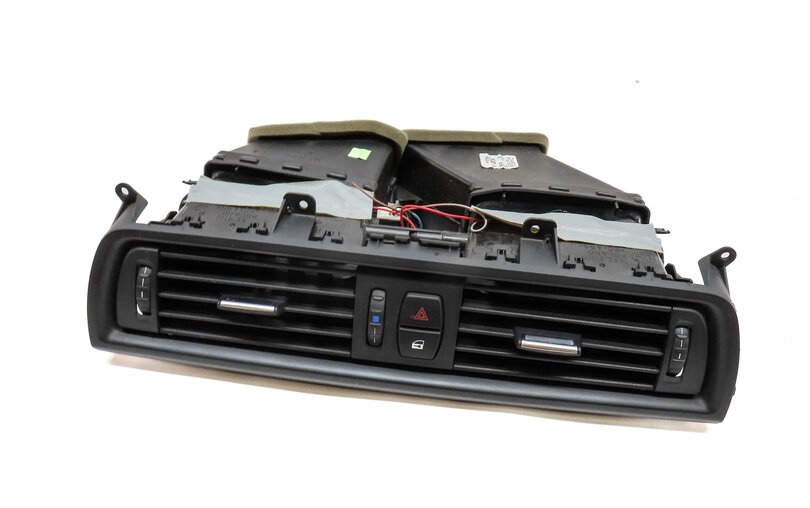 2011 BMW 535i SEDAN F10 FRONT DASH CENTER DUAL HVAC A/C HEATER AIR VENT (BLACK)