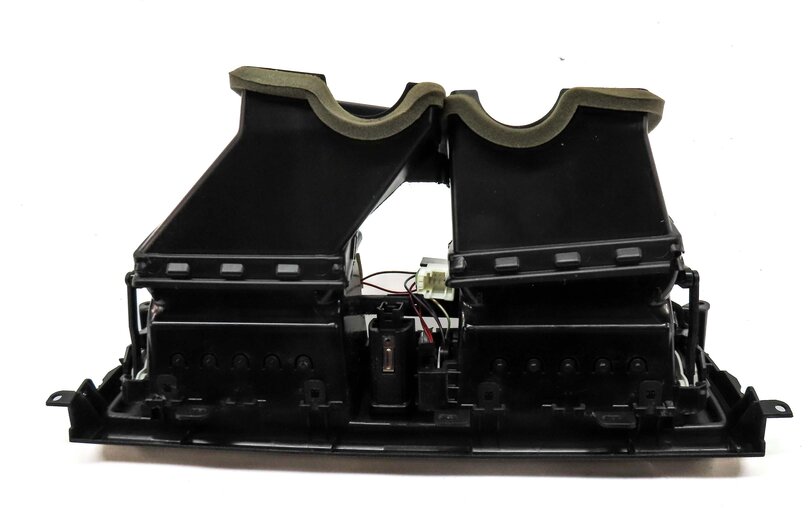 Thumbnail 5: 2011 BMW 535i SEDAN F10 FRONT DASH CENTER DUAL HVAC A/C HEATER AIR VENT (BLACK)