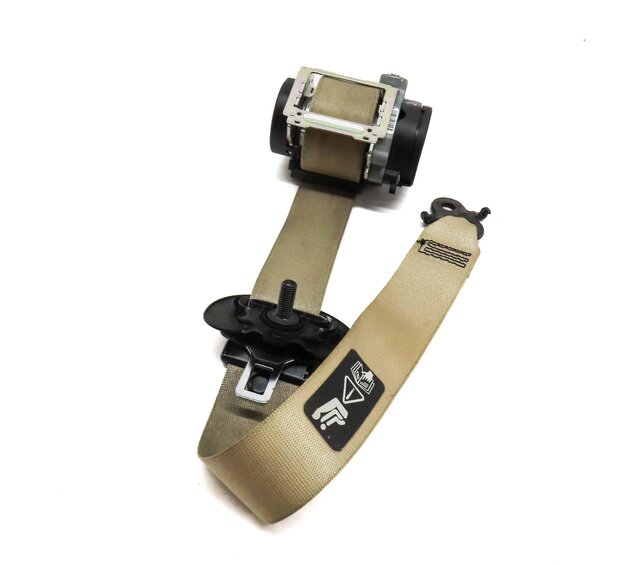 2011-2016 BMW 528i 535i 550i M5 (F10) RIGHT FRONT SEATBELT RETRACTOR (BEIGE)