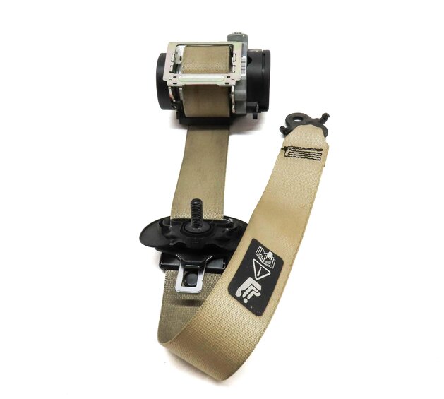 Thumbnail 2: 2011-2016 BMW 528i 535i 550i M5 (F10) RIGHT FRONT SEATBELT RETRACTOR (BEIGE)