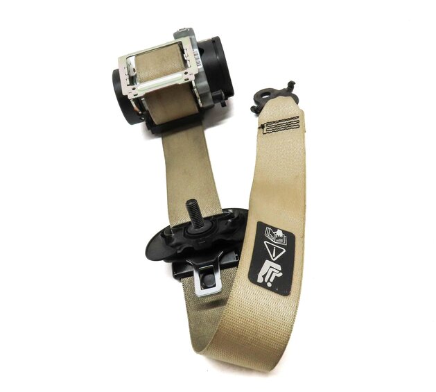 Thumbnail 3: 2011-2016 BMW 528i 535i 550i M5 (F10) RIGHT FRONT SEATBELT RETRACTOR (BEIGE)