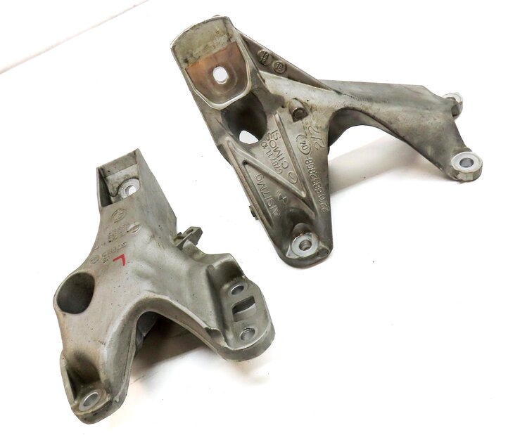 Thumbnail 3: 2015 BMW X5 (F15) 3.0L N55 TURBO LEFT & RIGHT ENGINE MOTOR MOUNT BRACKET SET 2