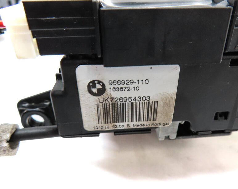 Thumbnail 10: 2015 BMW X5 (F15) TRUNK LATCH WITH SOFT CLOSE ACTUATOR MOTOR AND CABLE