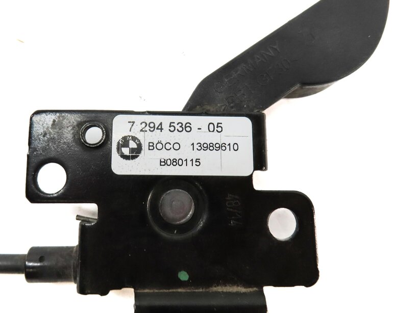 Thumbnail 11: 2015 BMW X5 (F15) HOOD UPPER SAFETY CATCH HOOK & CABLE w/ RELEASE LEVER HANDLE