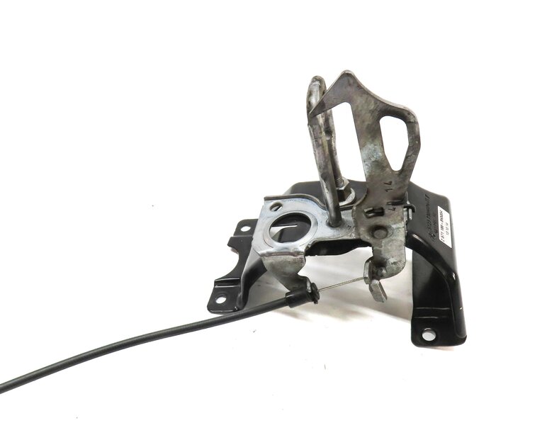 Thumbnail 6: 2015 BMW X5 (F15) HOOD UPPER SAFETY CATCH HOOK & CABLE w/ RELEASE LEVER HANDLE