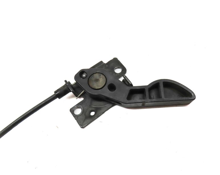 Thumbnail 9: 2015 BMW X5 (F15) HOOD UPPER SAFETY CATCH HOOK & CABLE w/ RELEASE LEVER HANDLE