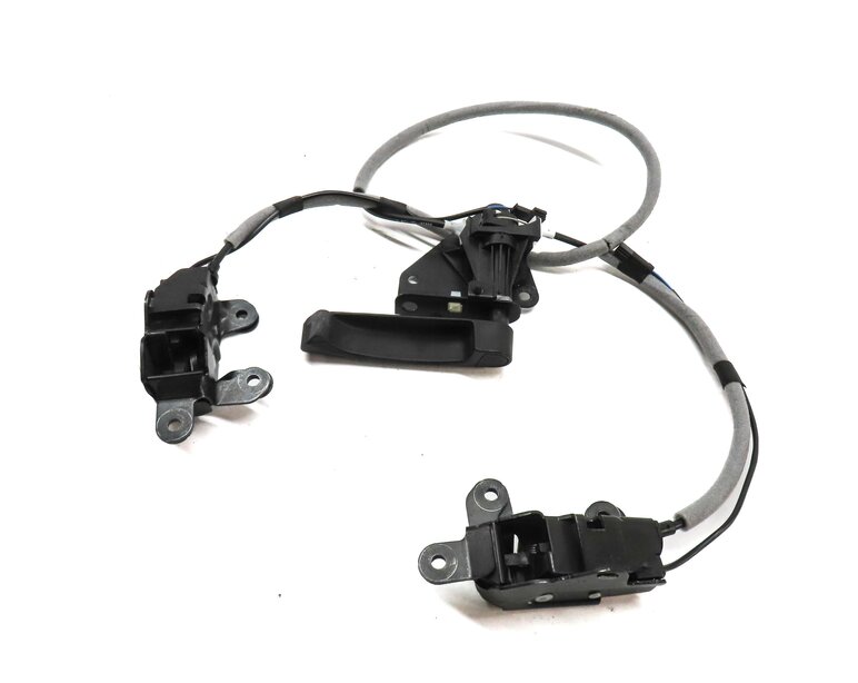 14-18 BMW X5 X5M (F15 F85) TRUNK LOWER TAILGATE LEFT & RIGHT LATCH SET w/ HANDLE