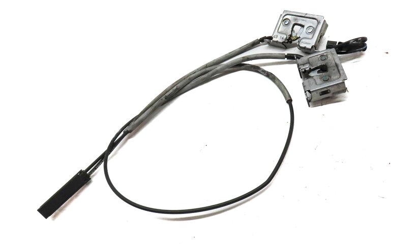 Thumbnail 3: 2015 BMW X5 (F15) LEFT & RIGHT OPEN CLOSE RELEASE HOOD LATCH SET 2 WITH CABLES