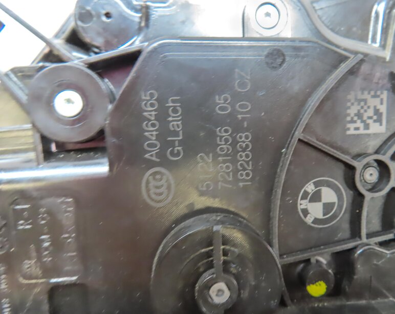 Thumbnail 10: 14-19 BMW 740i 750i 760i X5 X6 (F01 F15 F16) RIGHT REAR SOFT CLOSE DOOR LATCH