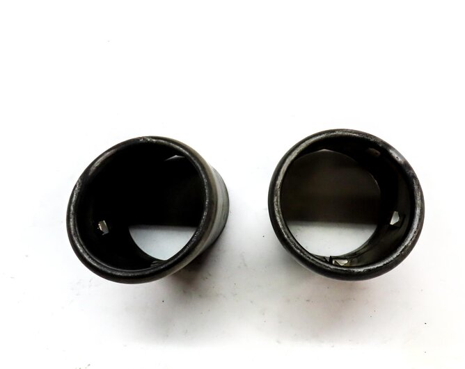 Thumbnail 4: 2015 BMW X5 (F15) 3.0L TURBO N55 REAR LEFT RIGHT EXHAUST MUFFLER TIP SET OF 2