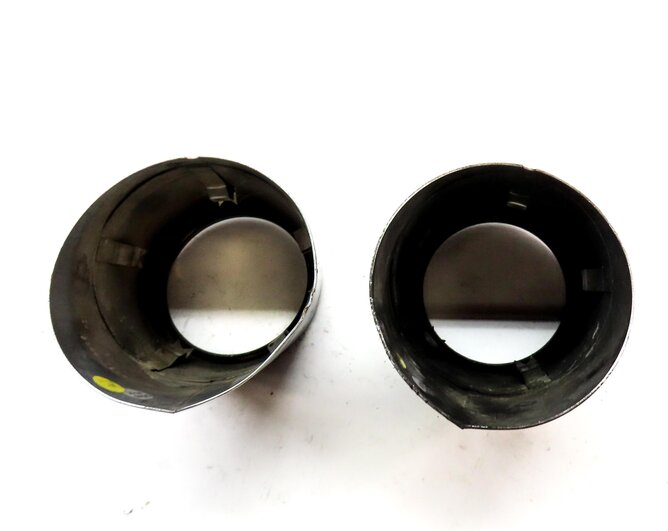 Thumbnail 6: 2015 BMW X5 (F15) 3.0L TURBO N55 REAR LEFT RIGHT EXHAUST MUFFLER TIP SET OF 2