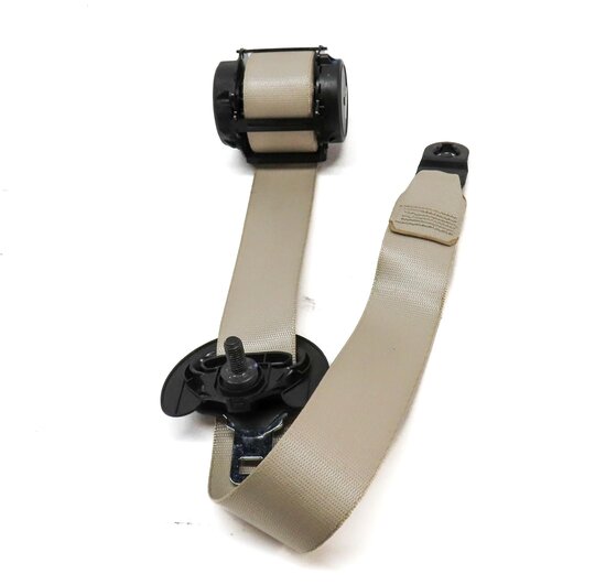 Thumbnail 2: 2015 BMW X5 (F15) REAR 2ND ROW LEFT SEATBELT SEAT BELT RETRACTOR (Beige)