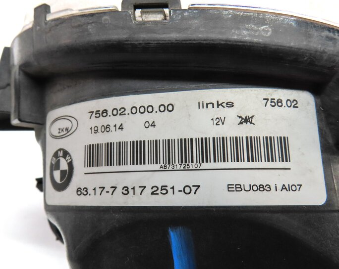 Thumbnail 7: 14-19 BMW X3 X4 X5 X6 X5M X6M ///M (F15 F16 F25 F26 F85 F86) LEFT - LED FOGLIGHT
