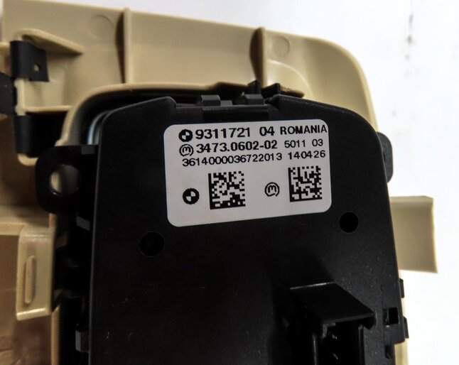 Thumbnail 6: 2015 BMW X5 (F15) HEADLIGHT HEAD LAMP FOG LIGHT DIMMER CONTROL SWITCH