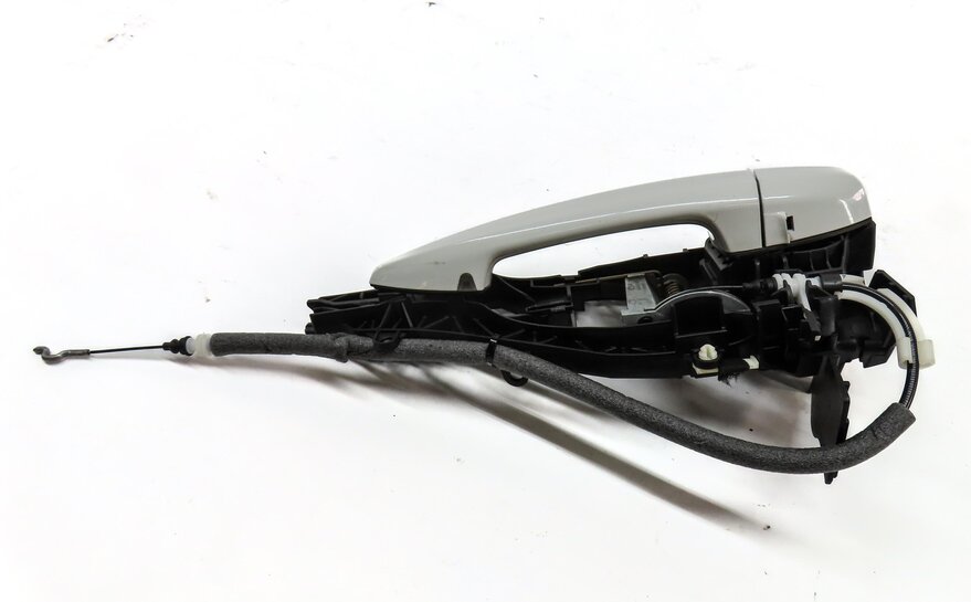 Thumbnail 4: 14-21 BMW X1 X2 X5 X6 (F15 F16 F39 F48) FRONT LEFT COMFORT DOOR HANDLE (White)