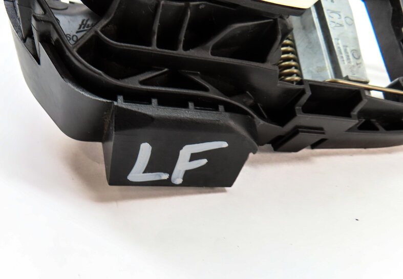 Thumbnail 6: 14-21 BMW X1 X2 X5 X6 (F15 F16 F39 F48) FRONT LEFT COMFORT DOOR HANDLE (White)