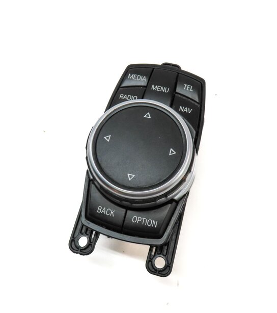 2015 BMW X5 (F15) I-DRIVE NAVIGATION RADIO STEREO INFORMATION CONTROL KNOB